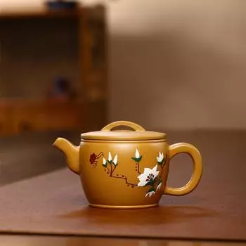 Китайский Исинский чайник, чистый ручной работы, Исинский глиняный чайник, домашний чайник, один горшок, чайный сервиз кунг-фу