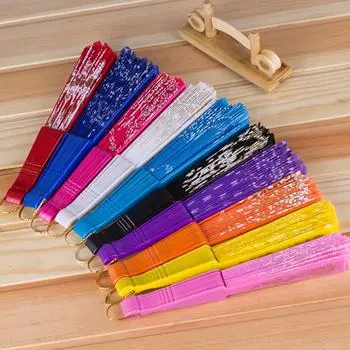 Китайский/Испанский Стиль Танец Свадьба Кружева Шелк Складной Ручной Цветочный Вентилятор розовый