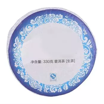 Китайский Юньнаньский сырой чай пуэр, полезный пуэр, подарок для себя, семьи, друзей, 330 г