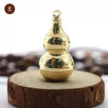 Китайский натуральный фэн-шуй латунная тыква буддийский удачи домашний орнамент декор