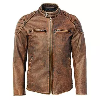 Китайский размер, натуральная кожаная куртка для мужчин, 100% натуральная воловья кожа, натуральная кожа, приталенная мотоциклетная куртка, мужское байкерское пальто, осень M357 XL черный кожаный жакет