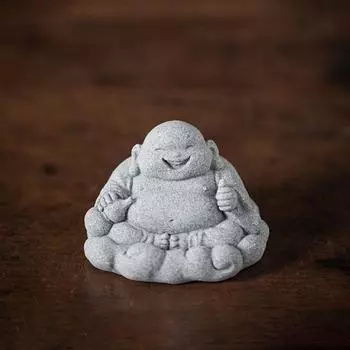 Китайский стиль Бог богатства Статуя Бога богатства Мультфильм Мини Сказочные Украшения Милые Маленькие Бессмертные Украшения Настольные