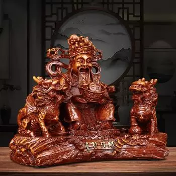 Китайский стиль Богатство Богатство Восемь направлений для привлечения богатства Украшения Гостиная Винный шкаф Украшения для телевизора