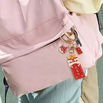 Китайский стиль брелок кулон змея бирка шарм металлический орнамент кошелек рюкзак автомобиль брелок B