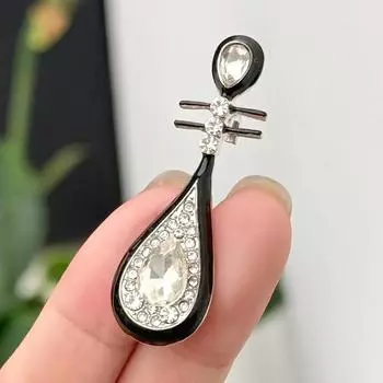 Китайский стиль Guochao ретро темперамент персонализированная брошь пипа креативный универсальный корсаж высококачественный кулон чонсам креативная булавка