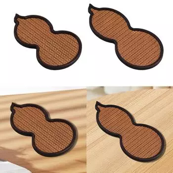 Китайский стильный поднос для подачи чая, поднос для закусок, многофункциональное блюдо в форме тыквы для хранения, подарок, семейный обеденный журнальный столик S