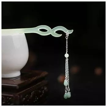 Китайский стиль палочка для волос жемчужная кисточка заколка палочки винтажные девушки ханфу заколка для волос головной убор шарм бахрома украшение для волос