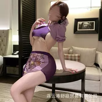 Китайский стиль ретро красота перспектива открытая грудь цепочка сексуальное нижнее белье сексуальное искушение one size fits all