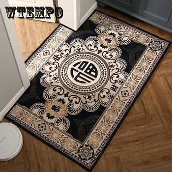 Китайский стиль Вход Напольный коврик Бытовая подушка Дверная подушка Противоскользящая водопоглощающая гостиная Спальня Ковер 50 * 80 см 50*80cm