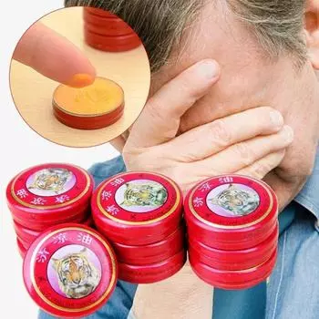 Китайский тигровый бальзам 10шт. Масло ментоловое массажное. 1pcs