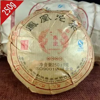 Китайский юньнаньский спелый пуэр 2016/2019г. Чай Туоча И Рен Феникс Пуэр Туоча 250г