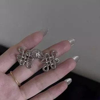 Китайский узел Китайский узел Затягивающиеся кнопки Джинсовые кнопки для свободных джинсов Аксессуары для талии чёрный