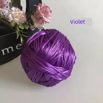 Китайский узел Красный ремешок для переноски Сандалии Плетеная проволока Violet