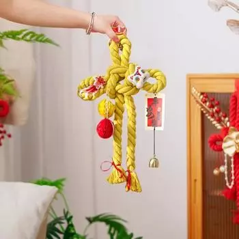 Китайский узел подвесной орнамент благословение узел весенний фестиваль украшение китайский Новый год талисман удачи подвеска для дома офис автомобиль красный