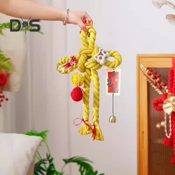 Китайский узел подвесной орнамент благословение узел весенний фестиваль украшение китайский Новый год талисман удачи подвеска для дома офис автомобиль красный