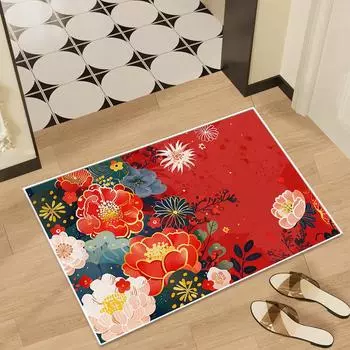 Китайский впитывающий коврик для ванной комнаты, коврик для ног, входной быстросохнущий грязный коврик, который можно использовать в качестве коврика 40 * 60cm Diatom Mud