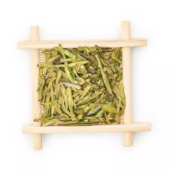 Китайский зеленый чай Лунцзин Dragon Well Pre-QingMing 1-го сорта листовой 100g