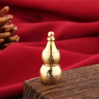 Китайский зодиак латунный брелок тыква аксессуары полая медная подвеска 3