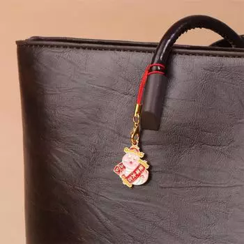 Китайский Зодиак Змея Подвески на удачу Год Змеи Праздничные Подвески Богатства Подвесные Украшения для Автомобиля Подарки A4