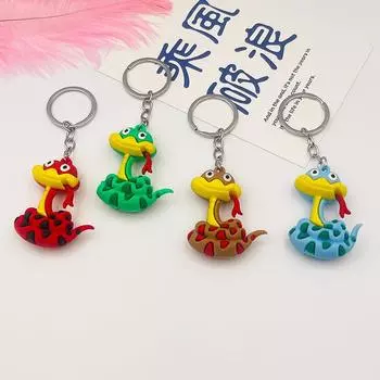 Китайский зодиакальный змея счастливый кулон креативный мультфильм изысканный милый рюкзак украшения аксессуары подарки A2