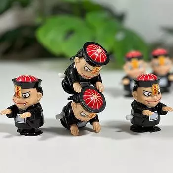 Китайский зомби, гуляющий вразвалку, заводная игрушка, пугающая игрушка-обман, милые игрушки-зомби 1 Pcs