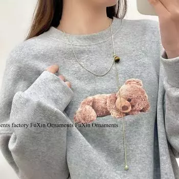 «Китайское длинное свитерное ожерелье с камнем Майяра «Тигровый глаз» – дизайн в стиле ретро высокого класса» NO987 Tiger Eye Necklace