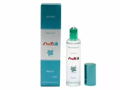Kitami Mentha Trading Масло перечной мяты Тип 10 мл Натуральный Шариковый