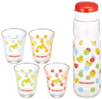 Китанихон Буссан Тамблер Cool Pot x Стекло x 4 - (8,529см, 1100мл) 1, (7.89.2см, 230мл) 10-8918-678