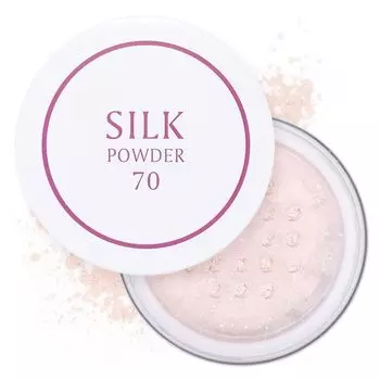 Kitao Cosmetics Department Шелковая пудра 70 Bright Up Face Powder SPF10 Минеральная домашняя шелковая пудра для ухода за кожей Розовый Brevet Makeup Repair Доступная цена