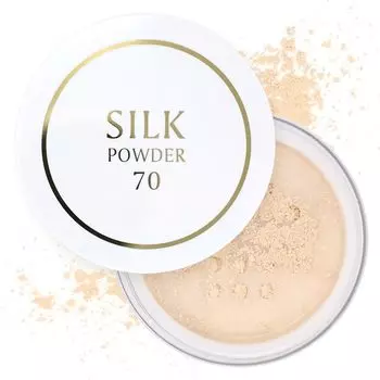 Kitao Cosmetics Department Шелковая пудра 70 Цвет кожи Тип пудры для лица SPF16 Шелк содержит минералы Домашний шелк Уход за кожей Iebe Макияж Ремонт