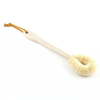 Kitayama Masazumi Shoten Body Scrubber с ручкой размера L Bunko Сделано в Японии Щетка для тела Банные принадлежности Ванна Натуральный материал Мягкий 4589592430519 (D