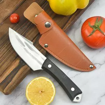 Kitchen Boning Knife Professional Chef Knives Stainless Steel Hand Forged Knife Slicing Fishing Butcher Meat Cleaver with Sheath