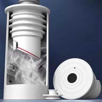 Kitchen Drains Sewer Pipe Odor proof Seal Silicone Sealing For 45-75mm Pipe Sealing Bathroom Parts