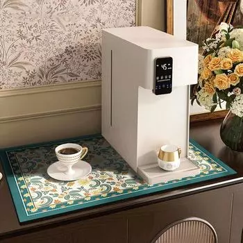 Kitchen Drying Mat Quick Dry Coffee Mat Absorbent Dish Placemat Anti Slip Table Cup Drying Mats Table Decoration Accessories 30X40cm