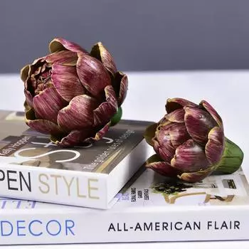 kitchen faux fruit artificial decorations home decorations artificial artichoke faux artichokes small