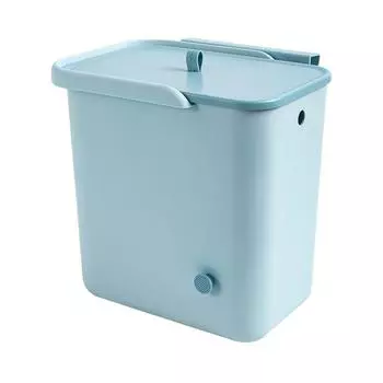 Kitchen Hanging Garbage Bin Innovative Hands-Free Waste Management Activated Carbon Adsorption Odor Storage Bin