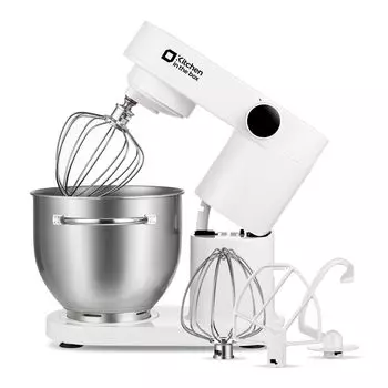 Kitchen in the box Stand 5L Large 3 Types of 6 Speed Top Top Three in Low Noise Mixer, Capacity, Accessories, Adjustments, Mixer, Mix/Knead/Whist,