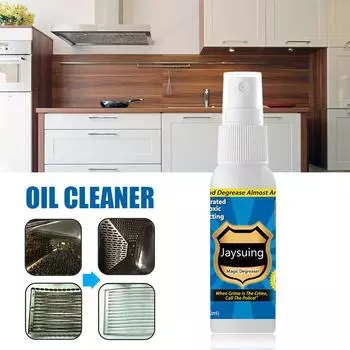 Kitchen Magic Обезжириватель Очиститель Спрей Салфетка Удаляет Пятна Масла Средство Для Дома Газовая Плита Духовка Варочная Поверхность Чистка 30ml