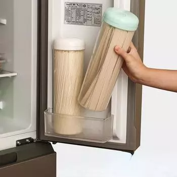 Kitchen noodles storage box spaghetti vermicelli food grade refrigerator fresh sealing box storage moisture-proof storage box