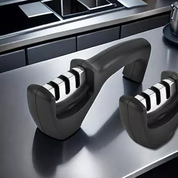 Kitchen Quick Knife Sharpener Detachable Handheld Three-Stage Sharpening Portable Grinding Knife Convenient sharpening Tools L