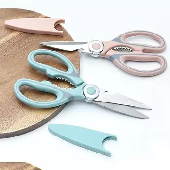Kitchen Scissors Cooking Fish Meat Scissors Sup Sharp Stainless Steel Multifunction Premium Scissors Kitchen Accessories Gadgets