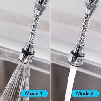 Kitchen Sink Faucet Splash Filter Nozzle Universal Extender Rotatable Boost Filter Universal Kitchen Artifact