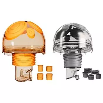 Kitchen Sink Sewer Seal Silicone Seal Ring Sewer Drain Hose Sealing Plug Floor Drain Sealing Cover Anti-Odor Kitchen Supplies оранжевый