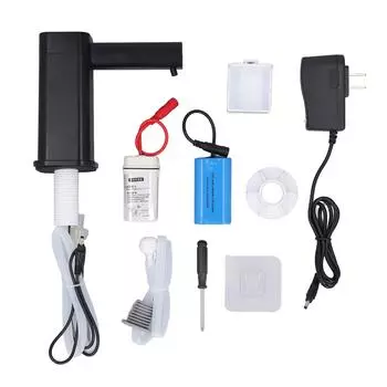 Kitchen Sink Soap Dispenser Silicone Countertop Touchless Automatic Soap Dispenser for Dish Soap Han