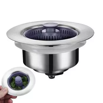 Пробка для кухонной раковины Pop Up Universal Sink Drain Plug Detachable Sink Stopper Drain Plug And Basin Anti Clogging Food Мусор spain