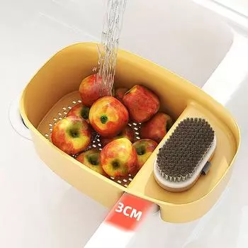Kitchen Sink Strainer Sink Filter Food Vegetable Sink Stopper Drain Filter Colander Basket Anti-Blocking Household Gadgets чирковый