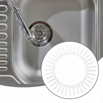 Kitchen Sink Strainer Straining Tool Anti Clogging Reusable Wash Basin for Restroom Shower Home Use