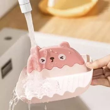 Держатели кухонных ложек Подставка для крышки кастрюли Крышка кастрюли Инструмент для приготовления пищи Стеллаж для хранения посуды Держатель ложки Палочки для еды Лопатка Сливная стойка Гаджет жёлтый