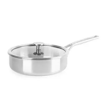 KITCHENAID Multi-Ply Stainless Steel Deep 24 см - кастрюля из нержавеющей стали с крышкой