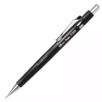 Kitera P205 Sharp Overseas черный Pentel P205-AKS